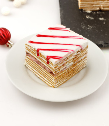 Prăjitură smîntînel cu vișină 2 buc. *90 gr